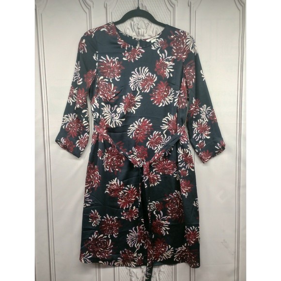 H & M Mama Maternity Dress Size S Fashionable Chiffon Type Shift Long Sleeves EC - Picture 1 of 16